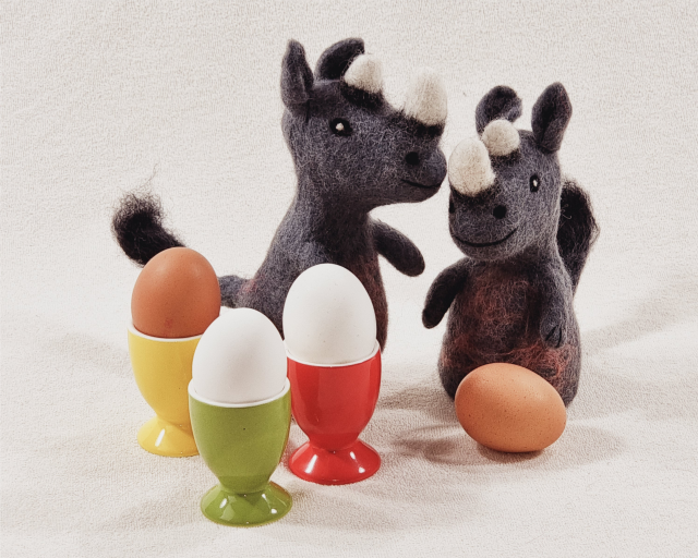 Eierwärmer "Nashorn"